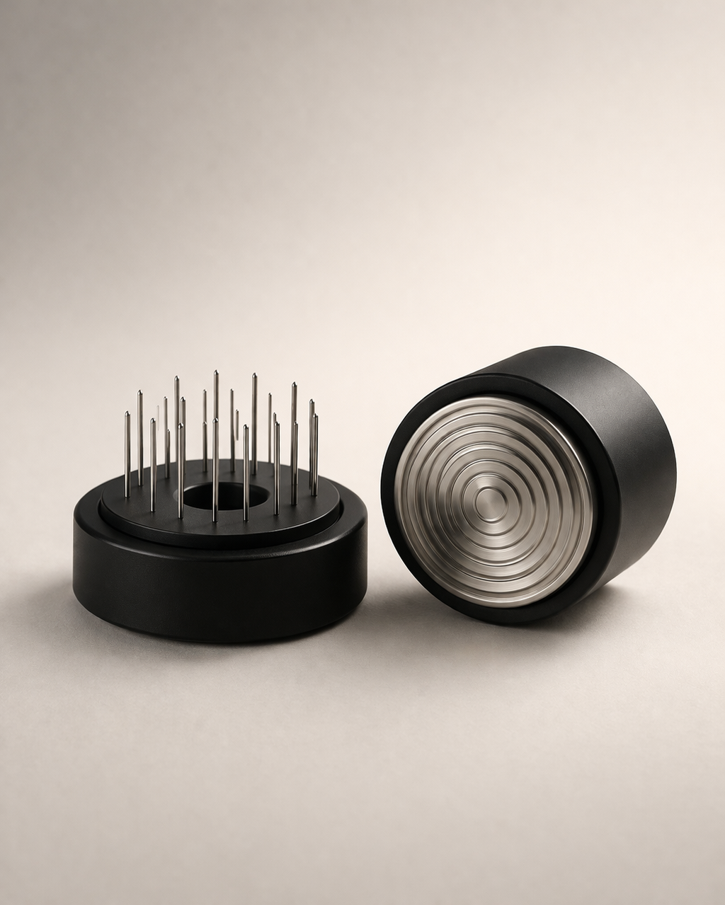 3-in-1 Espresso Tool – Distributor, WDT Needle Tool & Premium Tamper