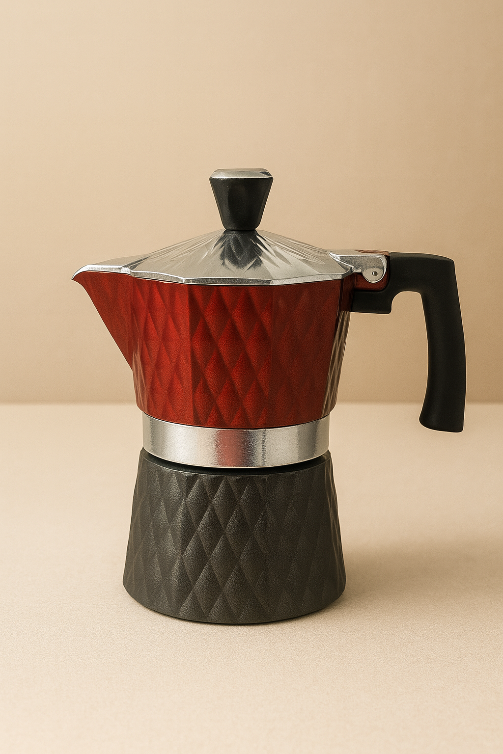 Moka Pot Coffee Maker 3-Cup