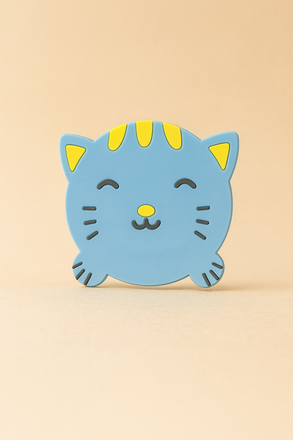 قاعدة اكواب قهوة لطيفة من السيليكون على شكل حيوانات