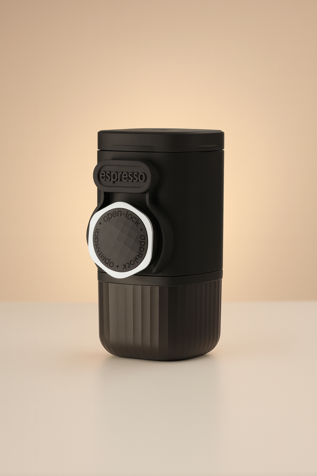 Mini Espresso Machine Green Lion Instant Pocket Coffee Maker 100mL - Black-Portable