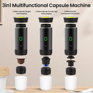 Espresso Machine Green Lion Coffee Maker Lite - Black - Portable - Jadeite Coffee چاديت كوفى