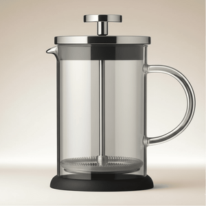 Jadeite Coffee چاديت كوفى - French Press 350ml Pyrex with Non - Slip Base - Jadeite Coffee چاديت كوفى