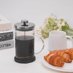 Jadeite Coffee چاديت كوفى - French Press 350ml Pyrex with Non - Slip Base - Jadeite Coffee چاديت كوفى