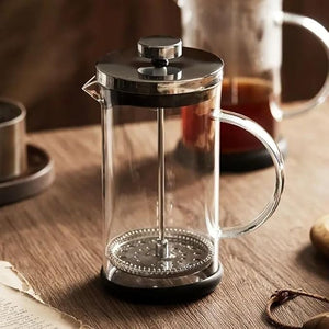 Jadeite Coffee چاديت كوفى - French Press 350ml Pyrex with Non - Slip Base - Jadeite Coffee چاديت كوفى