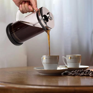 Jadeite Coffee چاديت كوفى - French Press 350ml Pyrex with Non - Slip Base - Jadeite Coffee چاديت كوفى