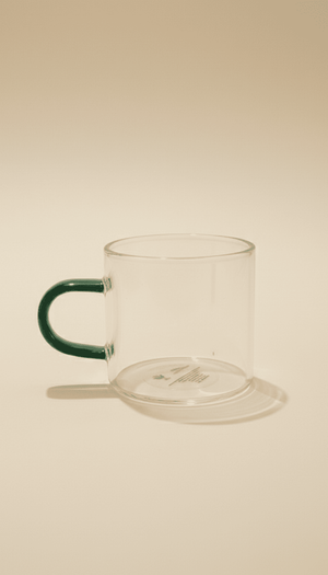 Jadeite Coffee چاديت كوفى - Glass Coffee Cup|Espresso Cup with Handle colors - Jadeite Coffee چاديت كوفى