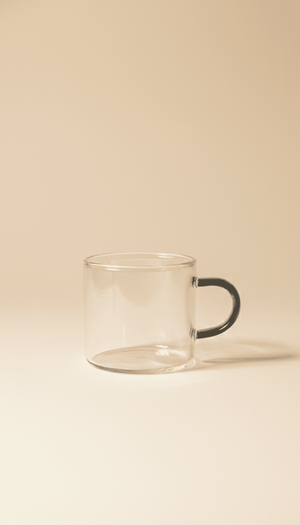 Jadeite Coffee چاديت كوفى - Glass Coffee Cup|Espresso Cup with Handle colors - Jadeite Coffee چاديت كوفى