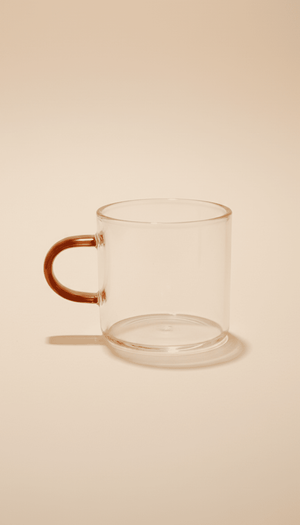 Jadeite Coffee چاديت كوفى - Glass Coffee Cup|Espresso Cup with Handle colors - Jadeite Coffee چاديت كوفى