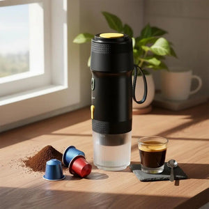 Green Lion Coffee Maker Pro - Black - Jadeite Coffee چاديت كوفى
