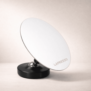 Jadeite Coffee چاديت كوفى-Lepresso Espresso Shot Mirror with Stainless Steel Mirror - Black