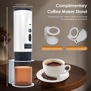 Jadeite Coffee چاديت كوفى - Portable Espresso Machine – Wireless and Self - Heating - Jadeite Coffee چاديت كوفى