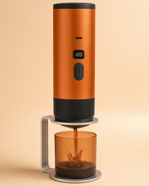 Jadeite Coffee چاديت كوفى - Portable Espresso Machine – Wireless and Self - Heating - Jadeite Coffee چاديت كوفى