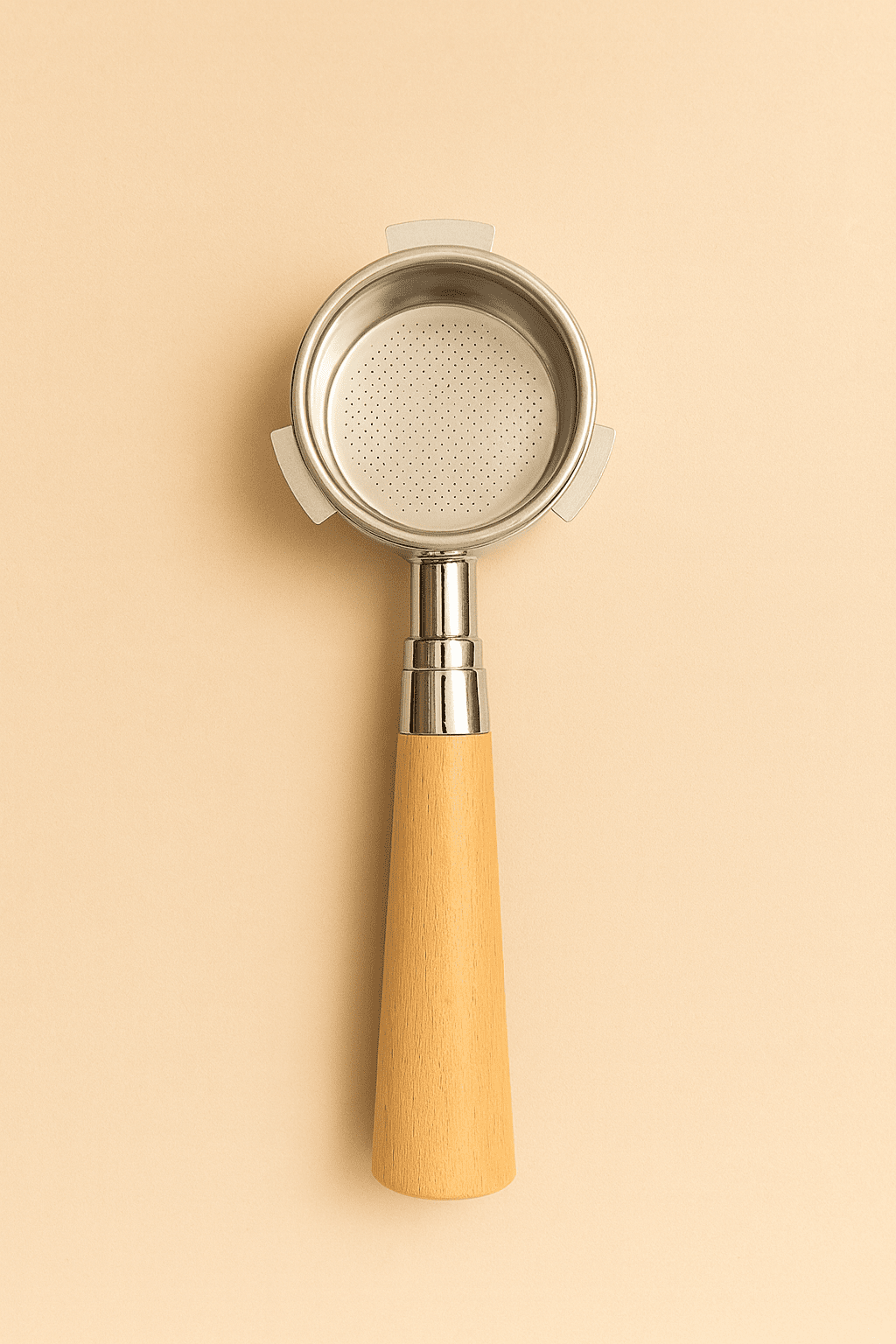 Jadeite Coffee چاديت كوفى - Portafilter 51mm Bottomless with natural wood handle - Jadeite Coffee چاديت كوفى