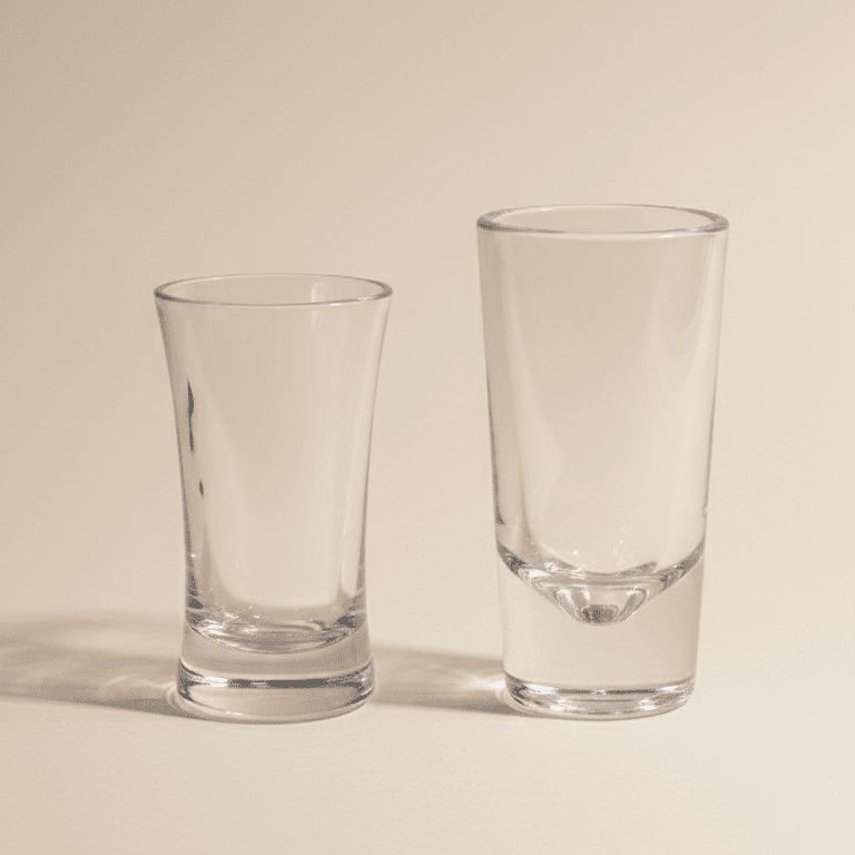 Premium acrylic Espresso Shot - Sleek Design & Heavy Base - Jadeite Coffee چاديت كوفى