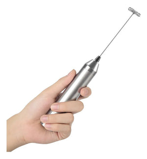 Jadeite Coffee چاديت كوفى - Stainless Steel Electric Milk Frother | Portable Coffee Foam Maker - Jadeite Coffee چاديت كوفى