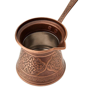 Jadeite Coffee چاديت كوفى - Turkish Coffee Pot Copper Turkish Othmany - Jadeite Coffee چاديت كوفى