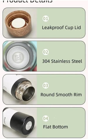 Jadeite Coffee چاديت كوفى - Vacuum Insulated Bottle 150ml – Portable Stainless Steel Thermos - Jadeite Coffee چاديت كوفى