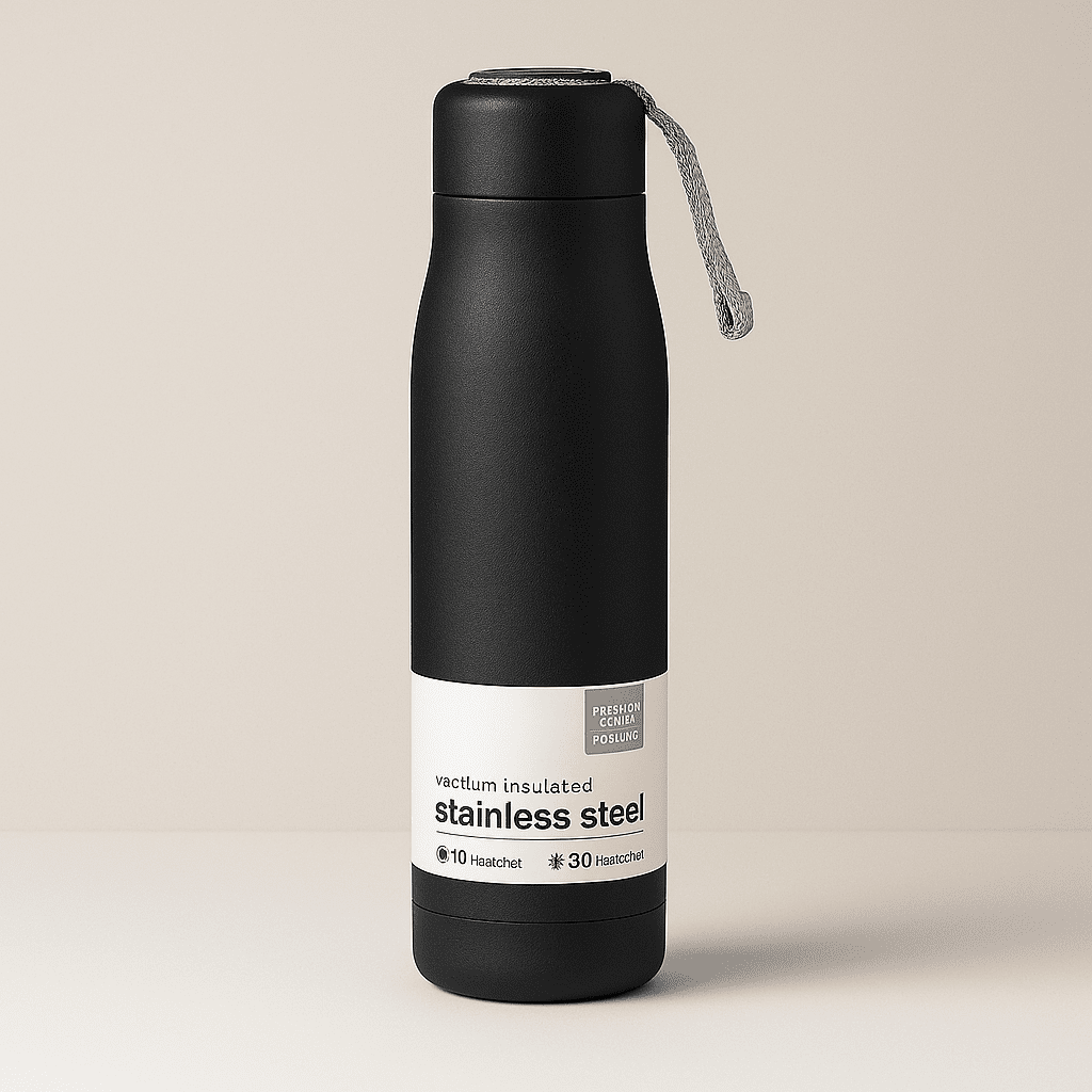 Jadeite Coffee چاديت كوفى - Vacuum Insulated Stainless Steel Sport Bottle – 500ml - Jadeite Coffee چاديت كوفى