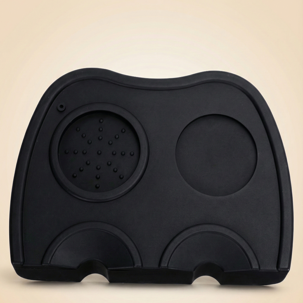 Professional Silicone Coffee Tamping Mat – Anti-Slip Corner Station