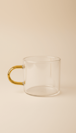 Jadeite Coffee چاديت كوفى - Glass Coffee Cup|Espresso Cup with Handle colors - Jadeite Coffee چاديت كوفى