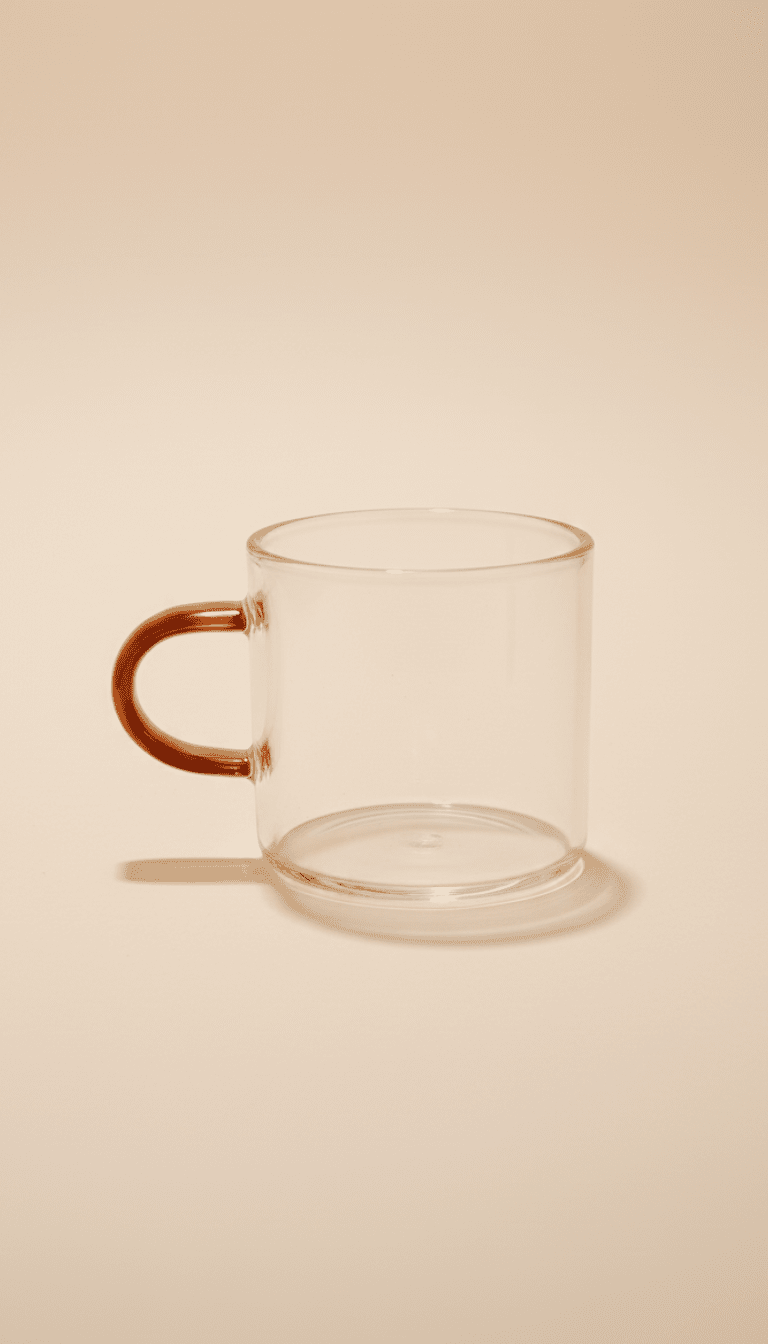 Jadeite Coffee چاديت كوفى - Glass Coffee Cup|Espresso Cup with Handle colors - Jadeite Coffee چاديت كوفى