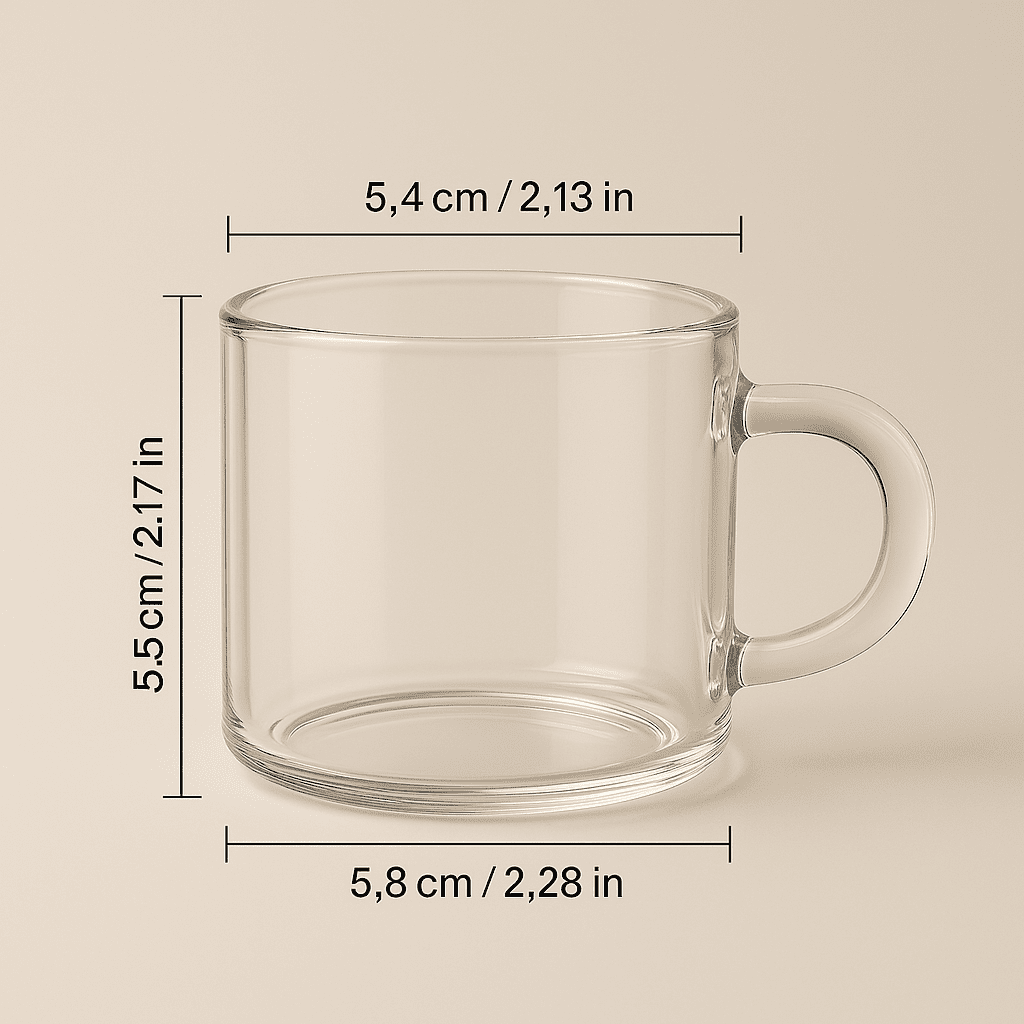 Jadeite Coffee چاديت كوفى - Glass Coffee Cup|Espresso Cup|Imported - Jadeite Coffee چاديت كوفى