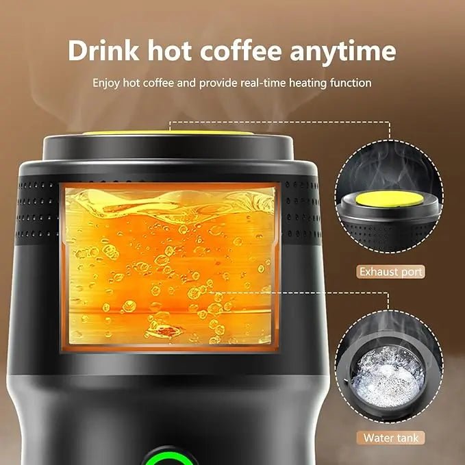 Green Lion Coffee Maker Pro - Black - Jadeite Coffee چاديت كوفى