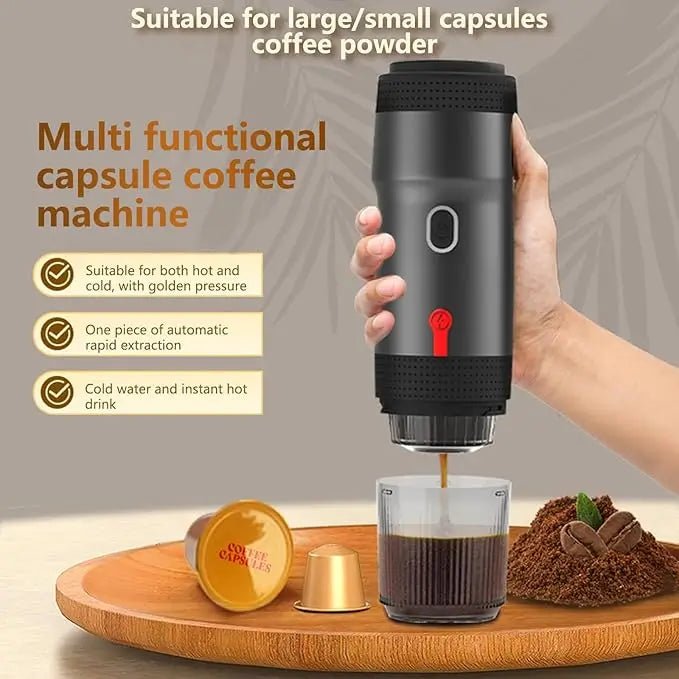 Green Lion Coffee Maker Pro - Black - Jadeite Coffee چاديت كوفى