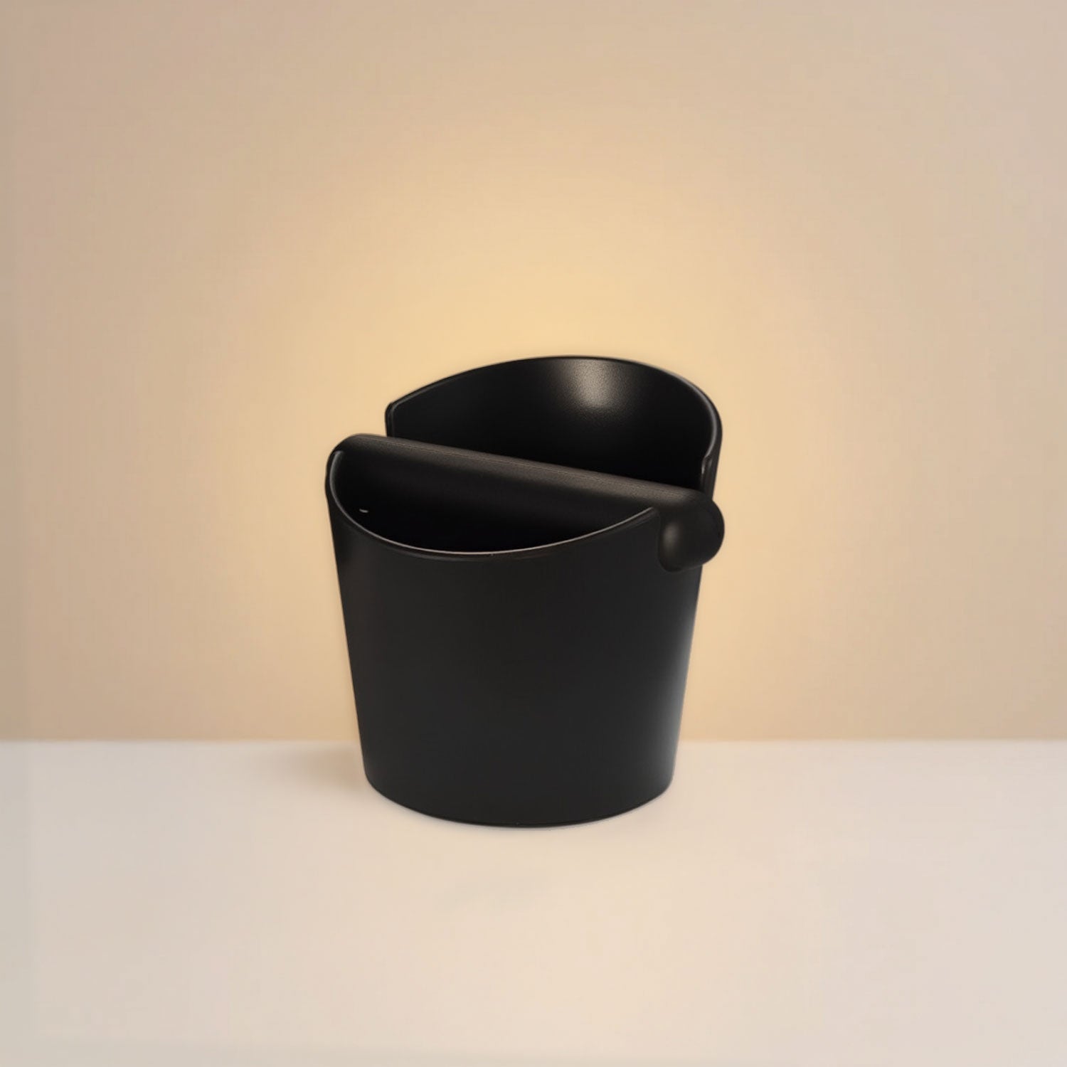 Jadeite Coffee چاديت كوفى - knock box Shatterproof Acrylic Round Shape - Jadeite Coffee چاديت كوفى