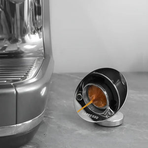 Jadeite Coffee چاديت كوفى-Lepresso Espresso Shot Mirror with Stainless Steel Mirror - Black