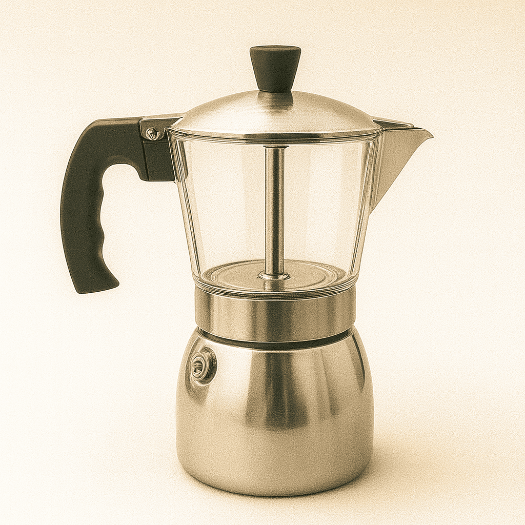 Jadeite Coffee چاديت كوفى - Moka Pot Coffee Maker Glass 5 - Cups - Jadeite Coffee چاديت كوفى