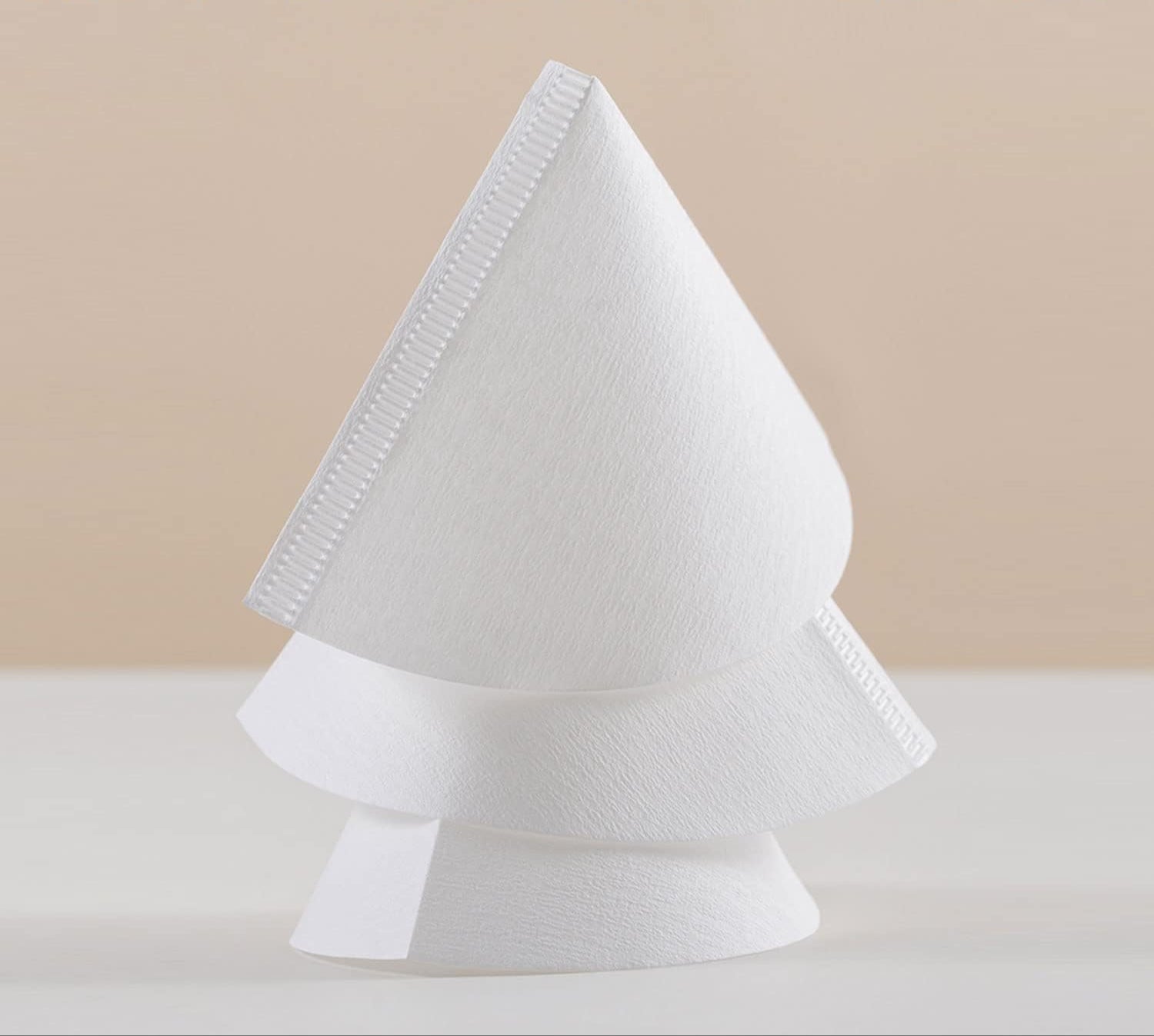 Jadeite Coffee چاديت كوفى - Paper Coffee Filters | Size 1 Fits V60 & Drip Brewers 100 Pcs - Jadeite Coffee چاديت كوفى