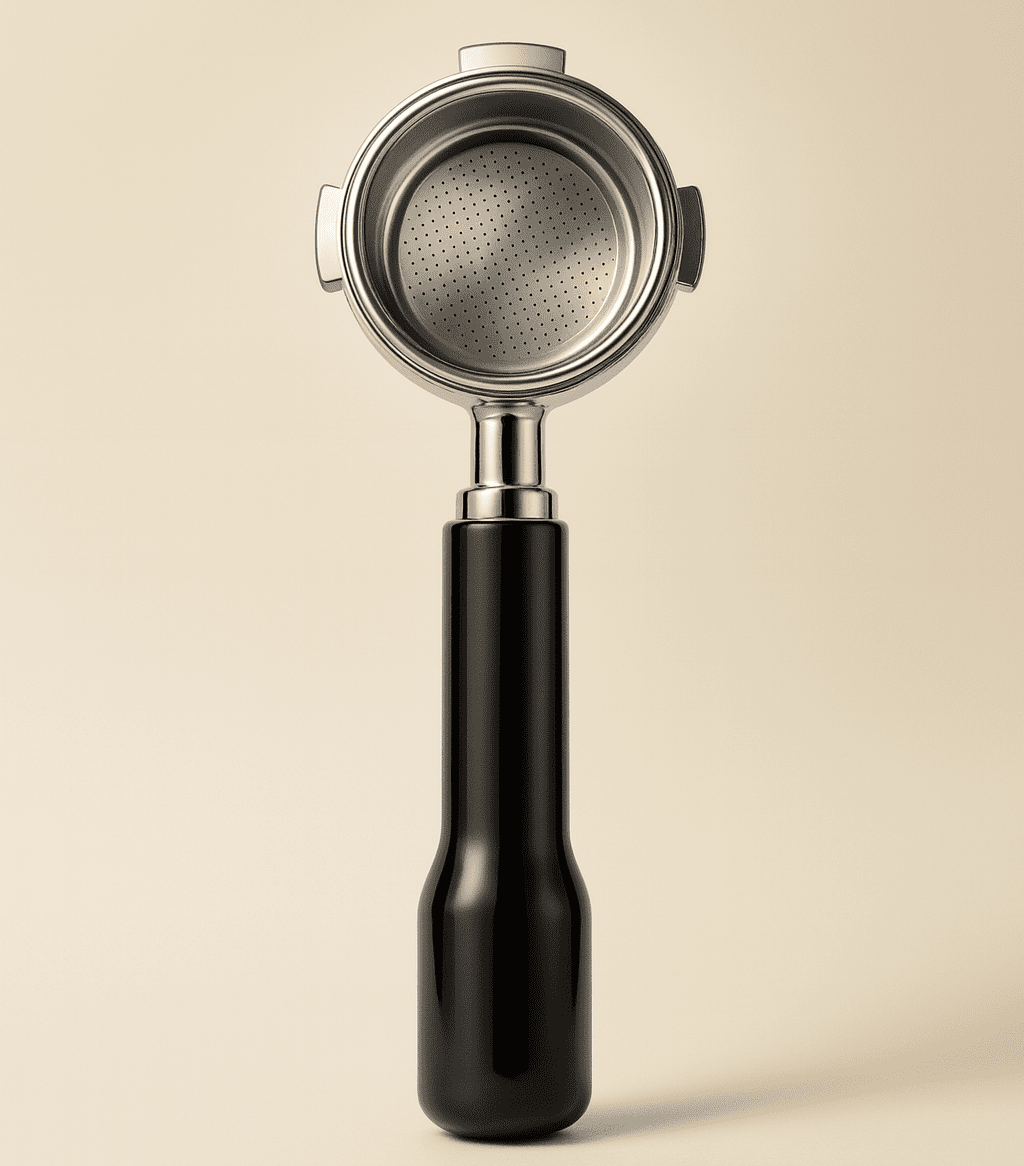 Jadeite Coffee چاديت كوفى - Portafilter 51mm Bottomless with Black handle - Jadeite Coffee چاديت كوفى