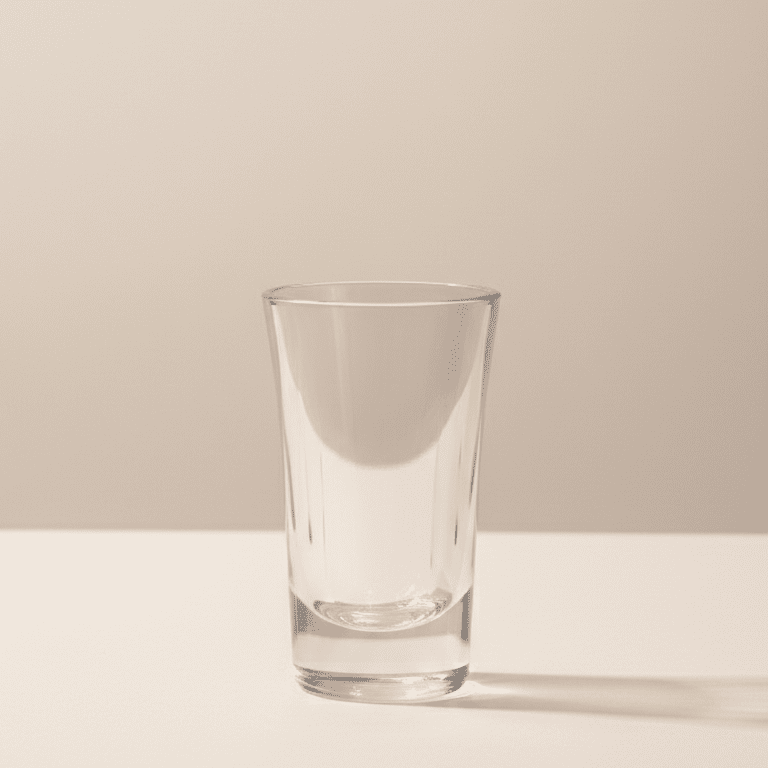 Premium acrylic Espresso Shot - Sleek Design & Heavy Base - Jadeite Coffee چاديت كوفى