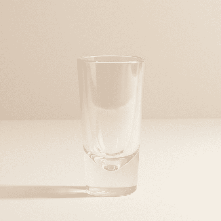 Premium acrylic Espresso Shot - Sleek Design & Heavy Base - Jadeite Coffee چاديت كوفى