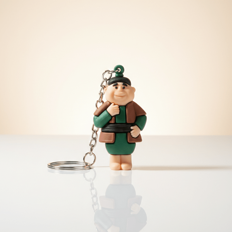 Ramadan Joy" Character Keychains – Celebrate the Season with Your Favorite Iconic Figures - Jadeite Coffee چاديت كوفى