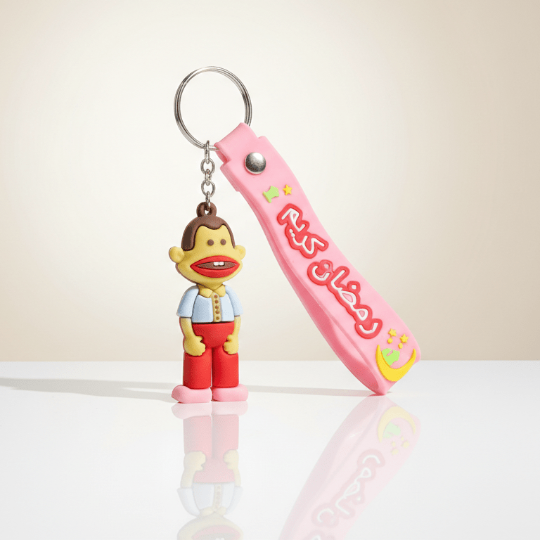Ramadan Joy" Character Keychains with holder – Celebrate the Season with Your Favorite Iconic Figures (Copy) - Jadeite Coffee چاديت كوفى