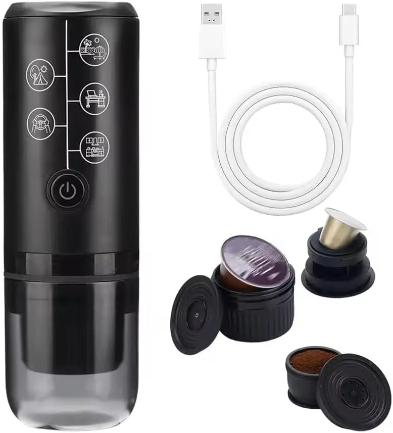 Travel Espresso Maker - Jadeite Coffee چاديت كوفى