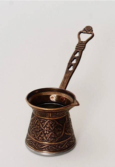 Jadeite Coffee چاديت كوفى - Turkish Coffee Pot Copper Turkish Othmany - Jadeite Coffee چاديت كوفى