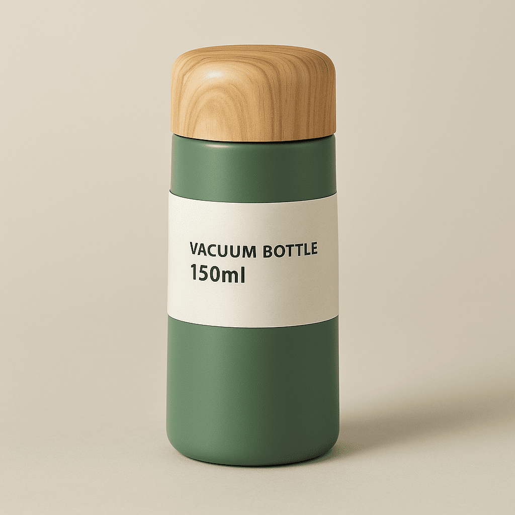 Jadeite Coffee چاديت كوفى - Vacuum Insulated Bottle 150ml – Portable Stainless Steel Thermos - Jadeite Coffee چاديت كوفى